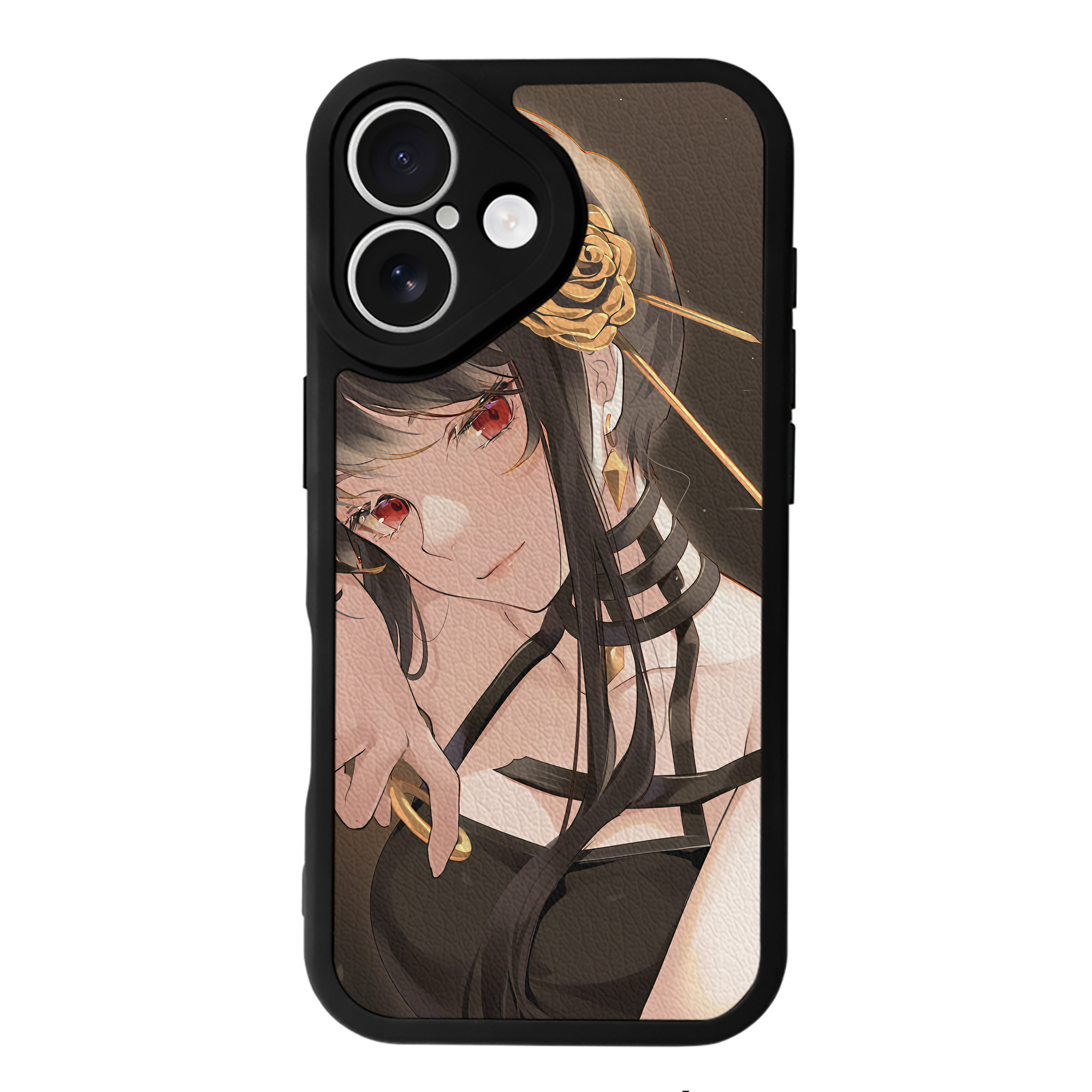 （画像用） SPY×FAMILY间谍家家酒 【iPhone 16シリーズ対応】シリコンスマホケース（レザー調） 材質：シリコン